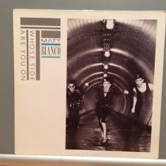 MATT BIANCO - WHOSE SIDE...(1984/WARNER rec/RFG) - disc VINIL/Analog/Ca NOU