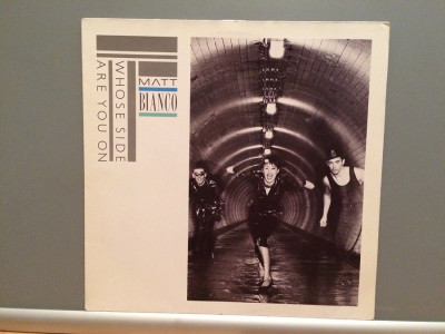 MATT BIANCO - WHOSE SIDE...(1984/WARNER rec/RFG) - disc VINIL/Analog/Ca NOU foto