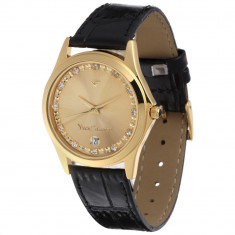 Ceas dama Yves Camani Twinkle Black/Gold foto