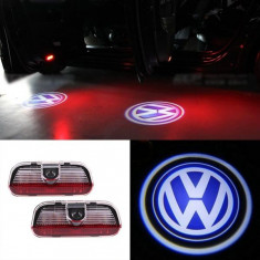 Proiectoare Holograma Led Logo Dedicate VW - 2 buc.- Accesorii Auto foto