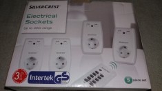 Set 4 prize programabile cu telecomanda,Silvercrest foto