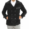 Palton negru - palton barbati COLECTIE NOUA - cod 9543 - BLACN FRiDAY