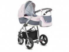 Carucior 3 In 1 Copii 0-3Ani Mommy Pink Kitty foto