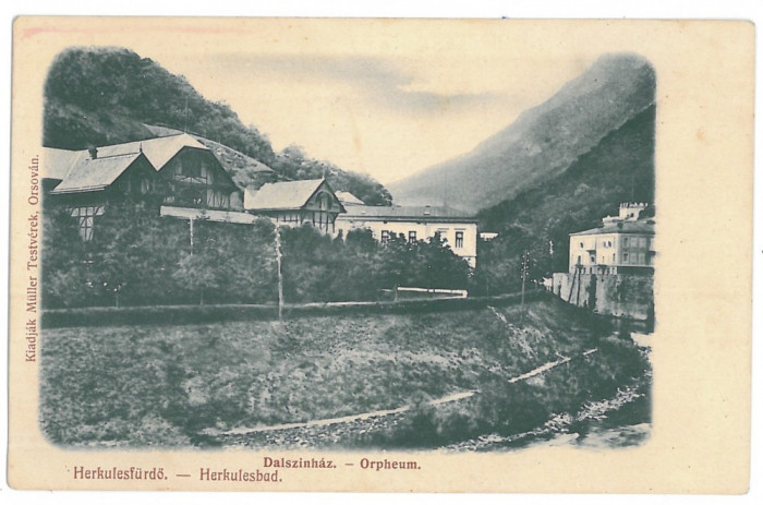 1309 - BAILE HERCULANE, Caras - old postcard - unused