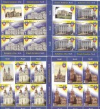 ORASELE ROMANIEI ARAD,MINISHEET,2014,MNH, ROMANIA.