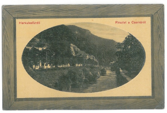 2204 - BAILE HERCULANE, Caras-Severin, Romania - old postcard - unused