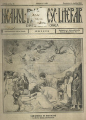 Revista NEAMUL ROMANESC LITERAR - director N.Iorga, 4 aprilie 1926 foto