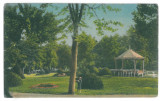 418 - TIMISOARA, Park - old postcard - unused - 1925