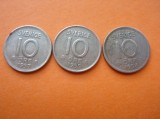 10 ORE 1955 ; 1957 ; 1958 . LOT ARGINT, Europa