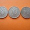 10 ORE 1955 ; 1957 ; 1958 . LOT ARGINT