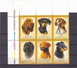 CAINI DE VANATOARE ,BLOC CU MARGINE,2005,MNH,ROMANIA., Fauna, Nestampilat