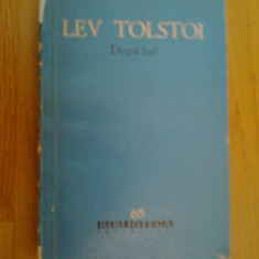 i Dupa Bal - Lev Tolstoi