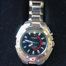 SV * PULSAR / Seiko ORIGINAL in cutie KINETIC water resistent 100 m /10 BAR