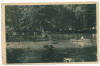 454 - RM. VALCEA, Lacul ZAVOI - old postcard, real PHOTO, CENSOR - used - 1943, Circulata, Fotografie
