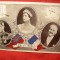 Ilustrata- Regele si Regina Angliei - intalnire cu Presedintele Frantei 1938