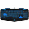 Tastatura gaming Newmen KB-808 , USB , Iluminare LED , Negru