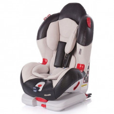 Scaun auto Chipolino Rally Creme cu sistem Isofix foto