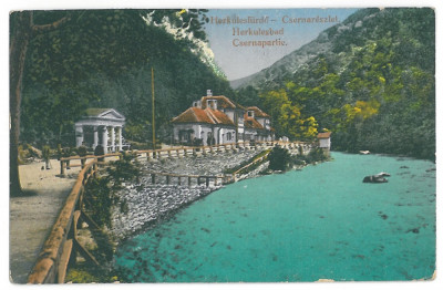 1166 - BAILE HERCULANE, Caras-Severin - old postcard - unused foto