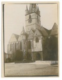 537 - SIBIU, Church - old postcard, real PHOTO - unused, Necirculata, Fotografie