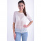 Bluza Transparenta Vero Moda Structure Alb