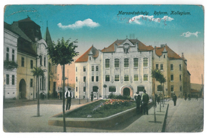 3488 - TARGU-MURES, Market - old postcard, CENSOR - used - 1917