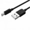 Cablu date Usams microUSB Sony D5503 Xperia Z1 Compact Negru