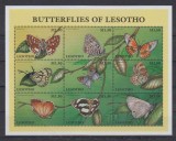 LESOTHO 1997 FLUTURI, Nestampilat
