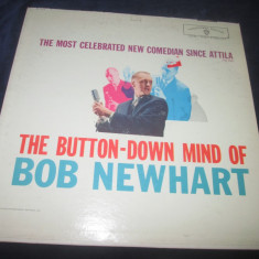 Bob Newhart - The Button Down _ vinyl _ 1960 Nm / VG+ + Warner , SUA