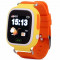 Ceas Gps Copii iUni Kid100, Touchscreen, BT, Telefon incorporat, Buton SOS, Orange + Spinner Titirez Cadou