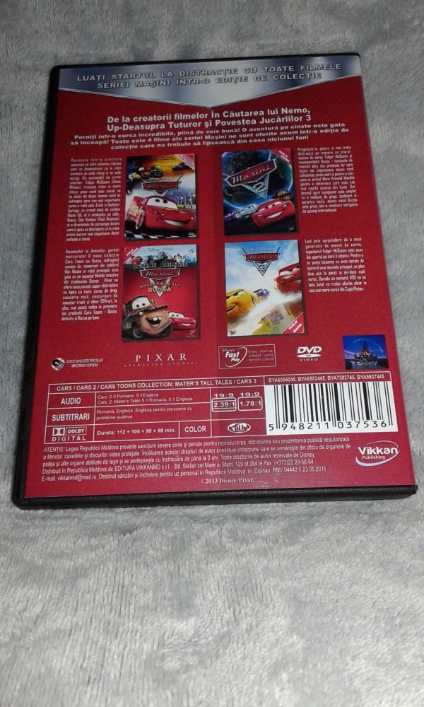sex pension inland Disney Masini - Cars colectie completa 4 DVD dublat romana, disney pictures  | Okazii.ro