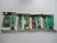 Lot 8 Placi de retea 10/100 Mbit PCI. foto
