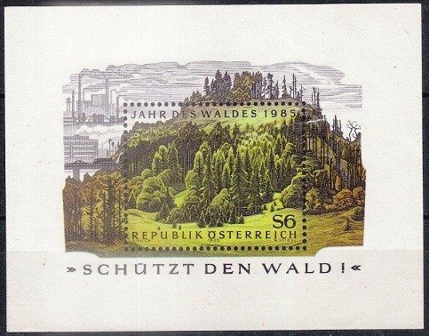 s3 - Austria 1985 - Bloc cat.nr.12 neuzat,perfecta stare(z)