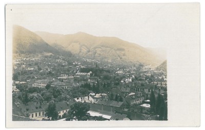 2703 - BRASOV, Panorama - old postcard real PHOTO - unused foto