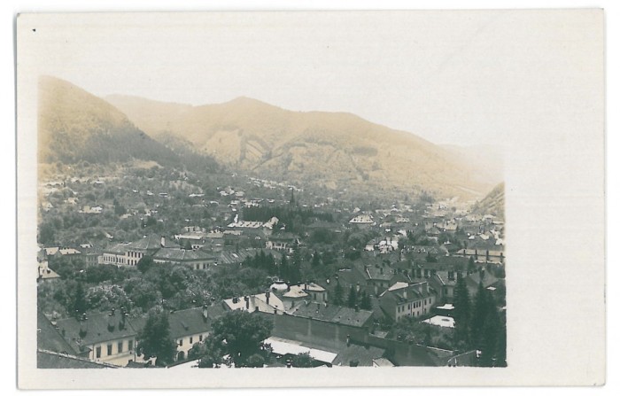 2703 - BRASOV, Panorama - old postcard real PHOTO - unused