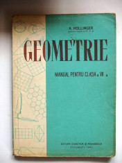 GEOMETRIE, CLASA a VII-a , 1963 foto