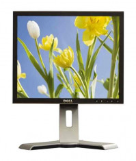 Monitor 17 inch LCD DELL 1708FP, Silver &amp;amp; Black, 3 Ani Garantie foto