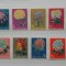 Crizanteme, China, 1961, Michel 577-582, 583-588 serii complete nestampilate