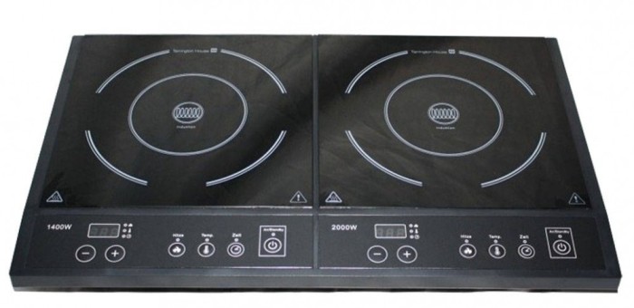 Plita electrica 3400W dubla inductie Tarrington House foto mare Plita electrica 3400W dubla inductie Tarrington House foto mare