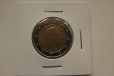 Moneda 2 Euro - Albert II (2nd map), 2012, Monaco , KM# 195 foto