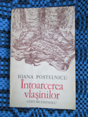 Ioana POSTELNICU - INTOARCEREA VLASINILOR (1981 - STAREA FOARTE BUNA!) foto