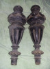 Picioare mobila sculptate/antice,deosebite inaltime 31 cm,T. GRATUIT