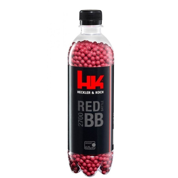 Munitie aer comprimat Umarex bile airsoft Hekler&Koch RED 6MM 0,25G 2700BUC Munitie aer comprimat Umarex bile airsoft Hekler&Koch RED 6MM 0,25G 2700BUC