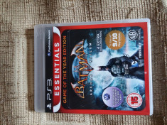 Batman Arkham Asylum GOTY edition PS3, Game Of The Year Playstation 3 foto