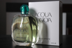 Parfum Original Armani Acqua di Gioia 100 ml de dama (100ml) Tester foto