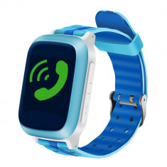 Ceas GPS Copii iUni Kid18, Telefon incorporat, Alarma SOS, 1.44 Inch, Blue + Spinner Titirez Cadou foto