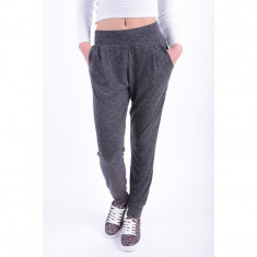 Pantaloni Only Katie Jersey Dark Grey Melange foto