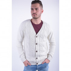 Cardigan Bumbac Jack&amp;amp;Jones Sark Vaporous Gray foto