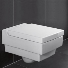 Villeroy &amp;amp; Boch, Memento, capac WC, soft close, alb alpin foto