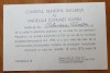 Comitetul Municip. Bucuresti al PCR ; Invitatie la adunare a lui Octavian Groza