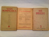 Viata romaneasca/lot 3 reviste/1951,1955,1981